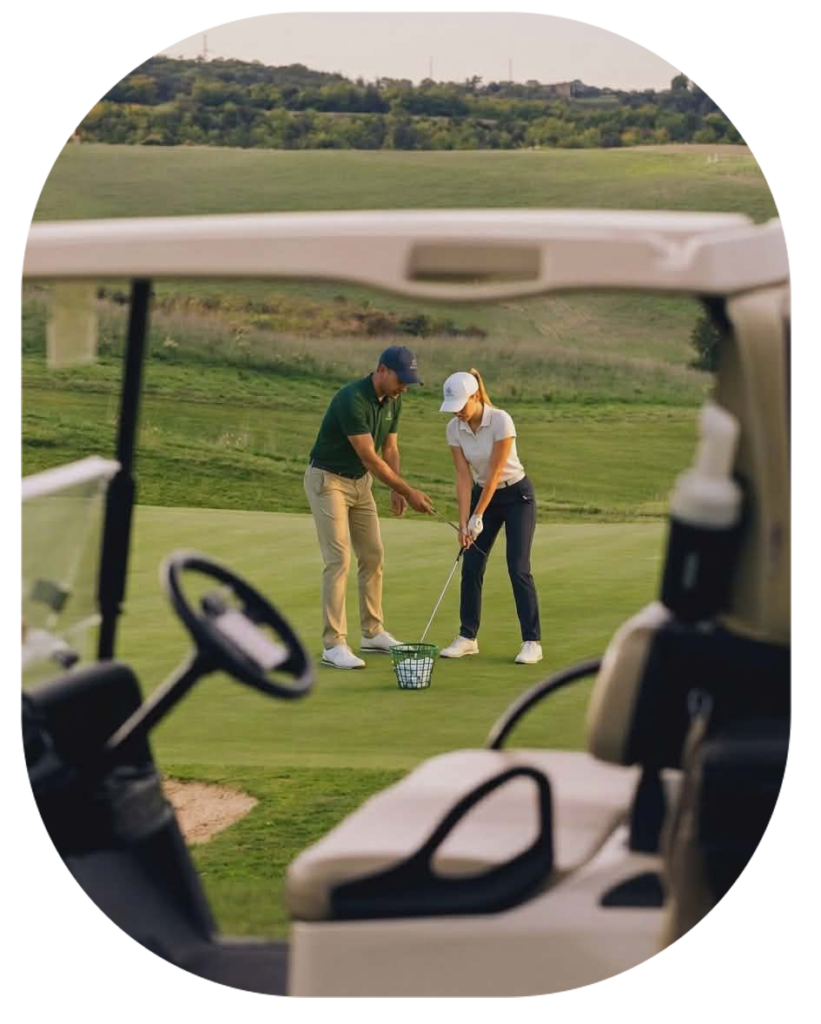Cours de golf individuel Normandie Golf aux Daims